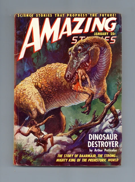 Amazing Stories Pulp Jan 1949 Vol. 23 #1 VG