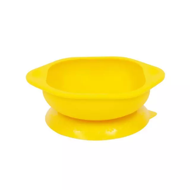 Marcus & Marcus Toddler/Infant Suction Cup Eating Bowl Yellow Lola Giraffe 12m+