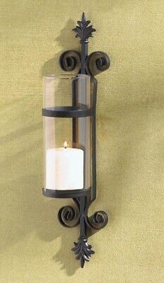 Ornate Wall Mount Sconce Candle Holder Lighting Lamp Lantern Home Decor Gifts