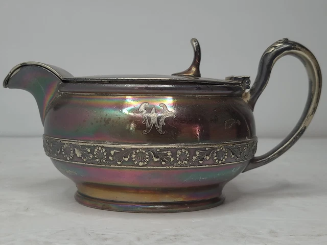 Rare Wabash Railroad RR Creamer Reed & Barton Silver 1354 14 Oz Vintage Antique