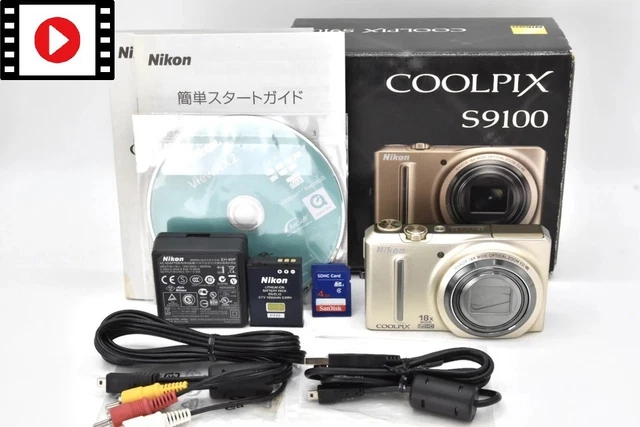 ニコン COOLPIX S9100 デジカメ Gold #C406 Amazon | NikonデジタルカメラCOOLPIX S9100 ソフィアゴールド