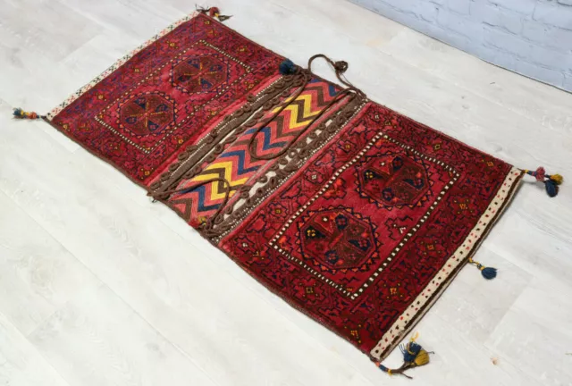 Antik Turkmen nomaden Doppelttasche teppich Doublebag saddlebag khorjin Bukhara