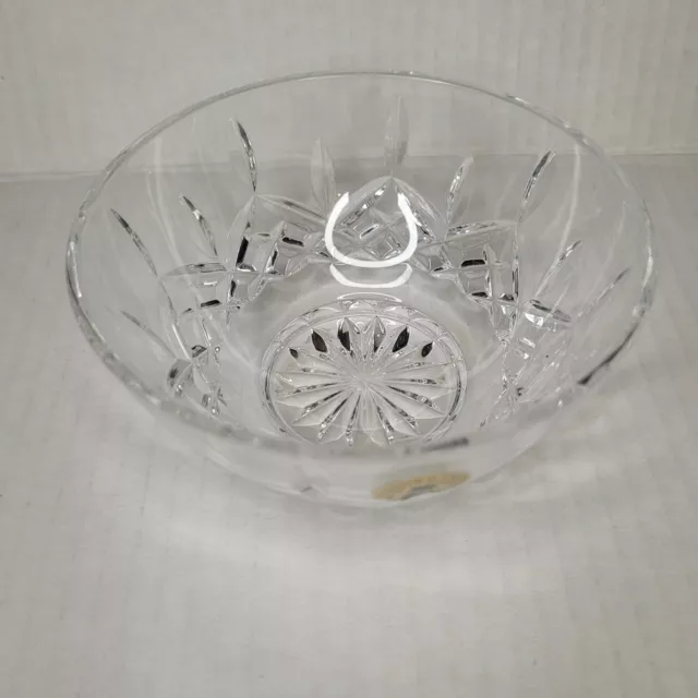 Waterford Crystal Bowl Small Made In Germany Signed & Sticker Food Luxury