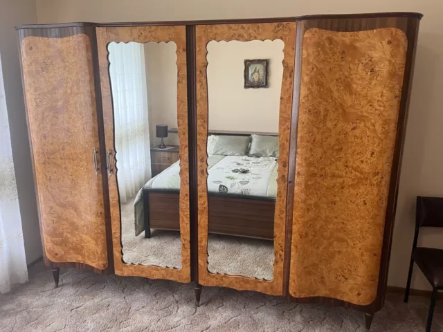 retro mid century wardrobe