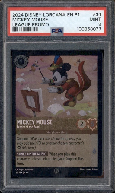 2025 DISNEY LORCANA En P2-Promo #18 Mickey Mouse - Pirate