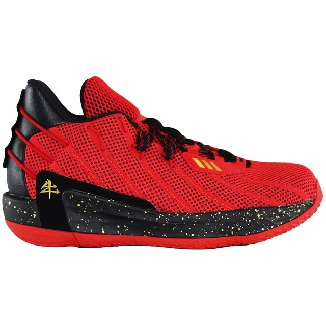 ADIDAS DONNA 7 GCA scarpe da ginnastica con lacci rosso sintetico