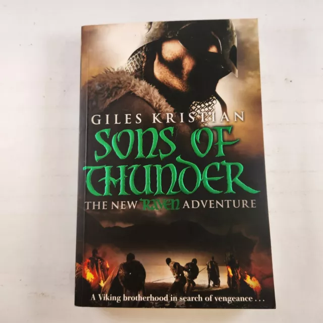 Raven Sons of Thunder Paperback Historical Fiction Book by Giles Kristian