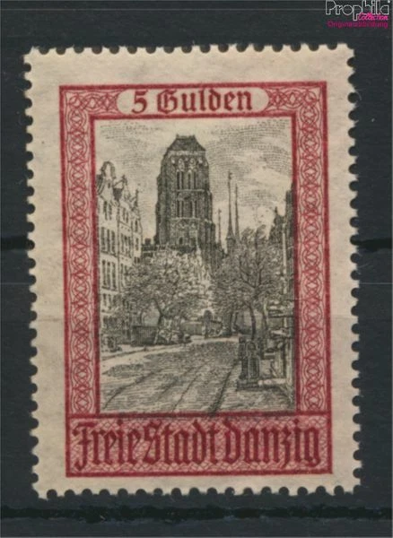Gdansk 210 neuf avec gomme originale 1924 église de la vierge marie G (9476957