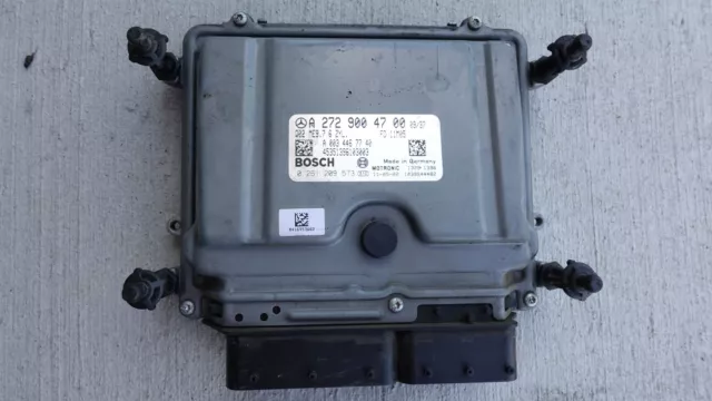 2011 Mercedes GLK Engine Computer Control Module ECU 2729004700