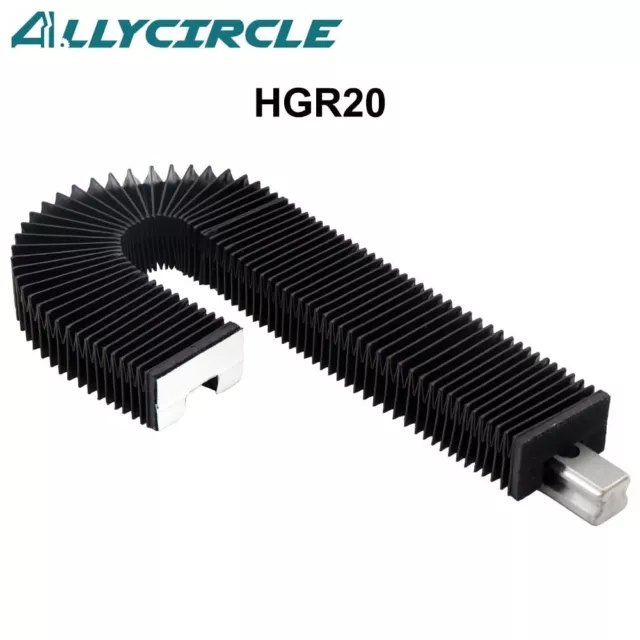 HGR20 Linear Guide Rail Bellows Cover CNC Organ Dust Cover Cloth Customize