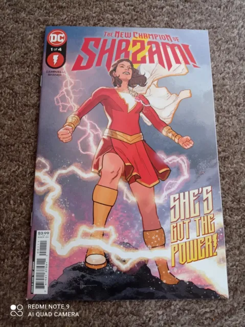 New Champion Of Shazam #1 First Print Key Issue Dc Comics Unread 2022