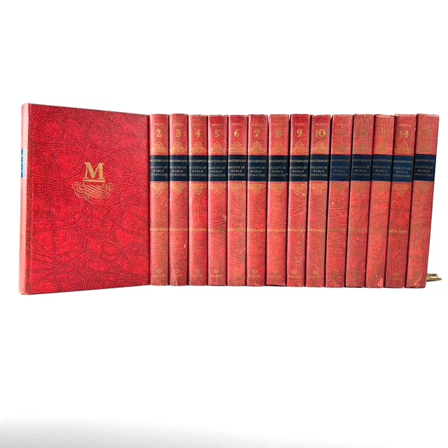 MASTERPLOTS WORLD LITERATURE Combined 15-Vol. + 1 By Frank N