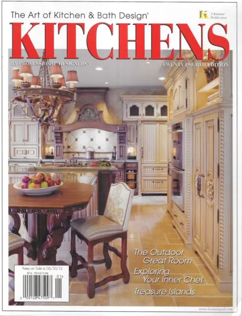 Kitchens By Professional Designers Magazine Outdoor Great Room Islands 2012