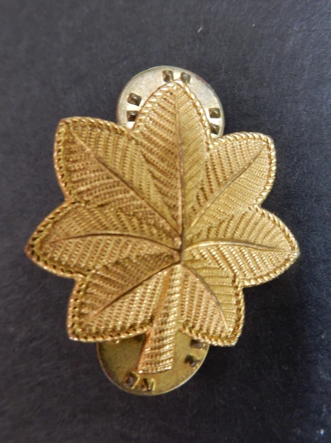WWII US ARMY LT Colonel Officer Rank Military Oak Leaf Epaulet Insignia ...