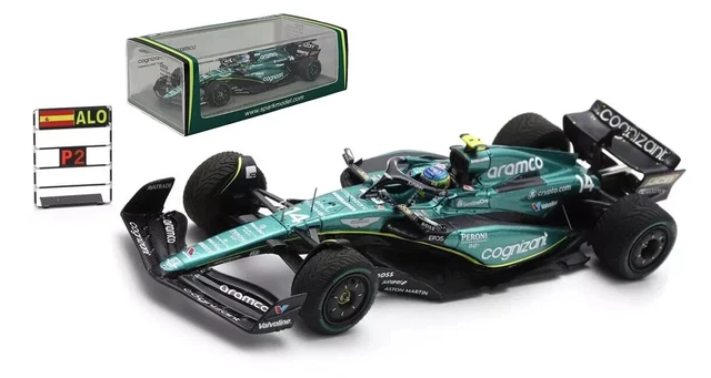 MINICHAMPS Aston Martin AMR23 #14 Fernando Alonso 2nd Moine 2023 1/43 417230714