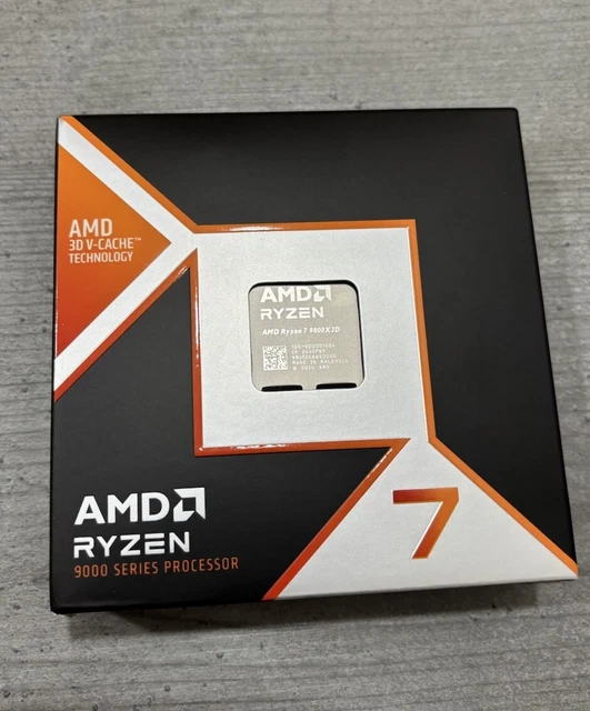 AMD RYZEN 7 9800X3D (8 Core, 16 Thread Processor) BRAND NEW FREE ...