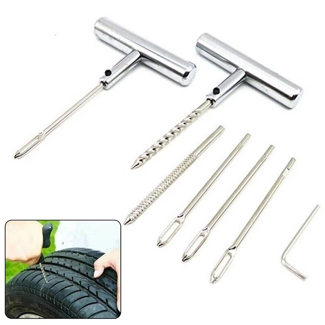 Essentielle flache Reifenreparaturwerkzeuge für alle Fahrzeugtypen tragbares Ki