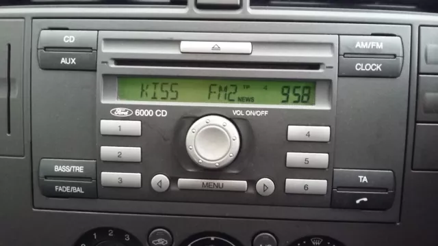 Ford Radio Code Unlock V OR M Code Serial Fiesta Focus Transit Kuga C max S max