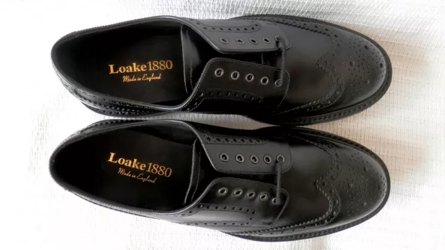 Loake worton black sales