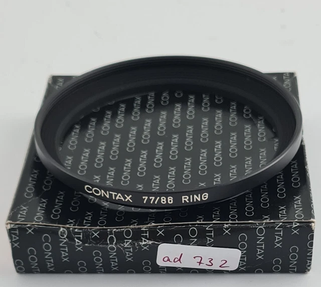 Anillo adaptador CONTAX 77/86 plano 1,2/55 1,2/85 77 86 NUEVO stock antiguo NUEVO 732/23