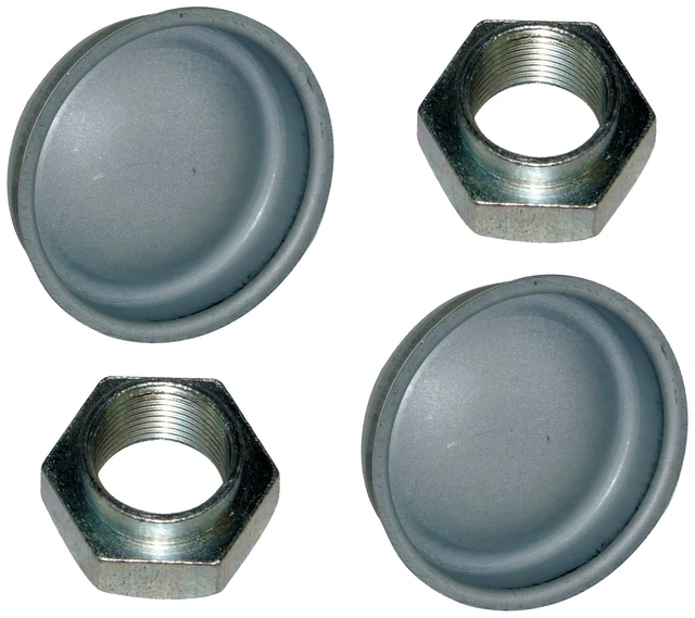 Lot De 2 Écrous Moyeu Arrière ABS + Anneaux Pour BMW Série 1, 3, 5, Z4 – E34 E36 E46 E90 Etc.