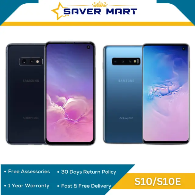 New Samsung Galaxy S10/S10e - 128GB - Unlocked - Android Smartphone Pristine A++