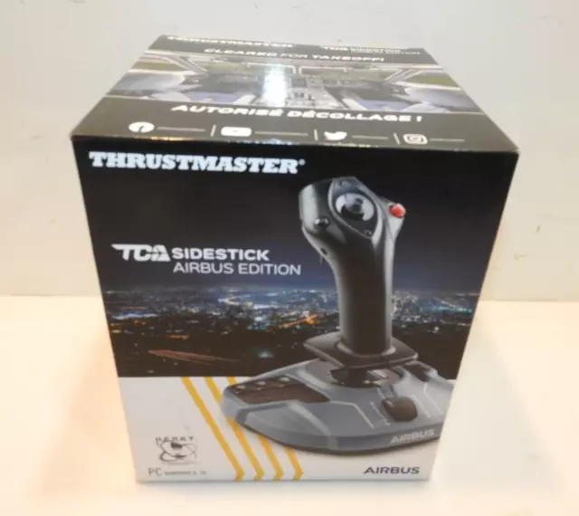 THRUSTMASTER TCA SIDESTICK Airbus Edition Controller for PC - Grey/Black  $107.99 - PicClick AU