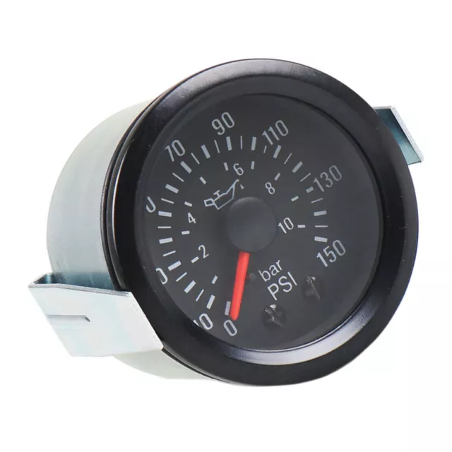 52mm Oil Pressure Gauge Meter 0-10Bar/0-150Psi with Sensor 1/8NPT