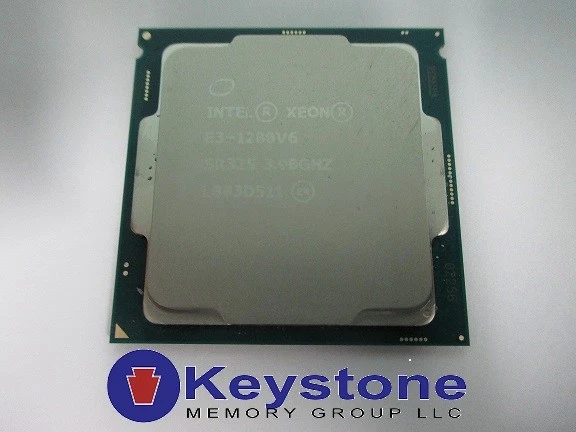 Intel SR325 Xeon E3-1280V6 3.9GHz Quad Core Processor*km