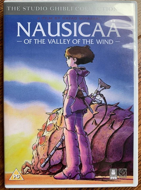 NAUSICAA OF THE Valley Wind DVD Giapponese Studio Ghibli Animato Film ...