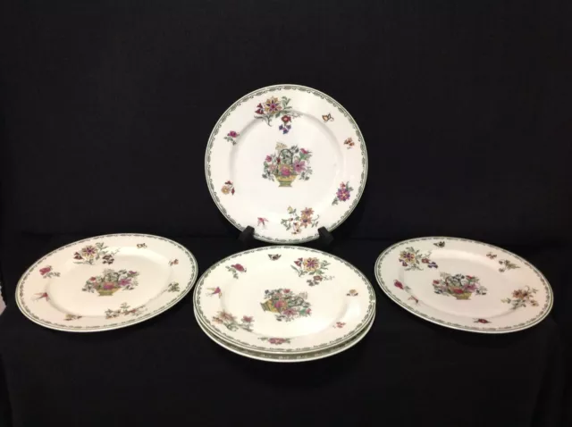 Syracuse China Roslyn Set of Five (5) Imperfect Salad Plates OPCO 1916