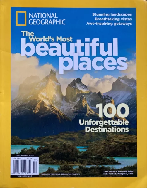 WORLD'S 100 MOST BEAUTIFUL PLACES 2024 NATIONAL GEOGRAPHIC SPECIAL Magazine /NEW