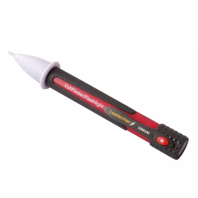 Leaderman LDM1AC Non-Contact Voltage Detector Voltstick with Integrated Torch