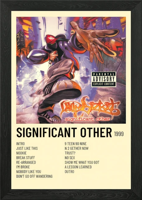 Limp Bizkit Significant Other Original Vintage Licensed Poster