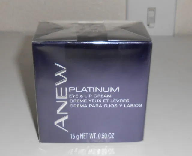 AVON ANEW PLATINUM Eye & Lip Cream $24.98 - PicClick AU