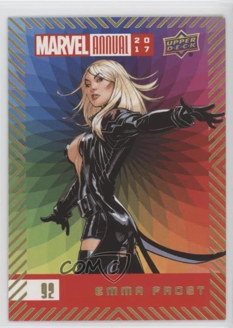 2017 Upper Deck Marvel Annual Color Wheel Emma Frost #92 5x5