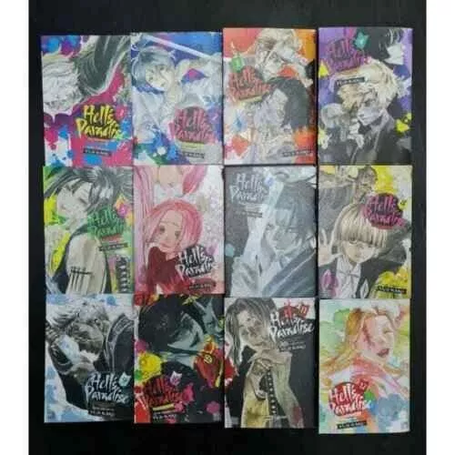 Hells Paradise volumes 1-13 full manga English New/ VIZ media