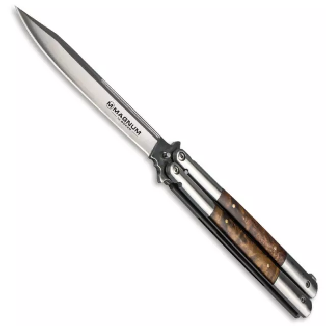 Coltello Chiudibile  Boker Magnum Balisong Wood Large