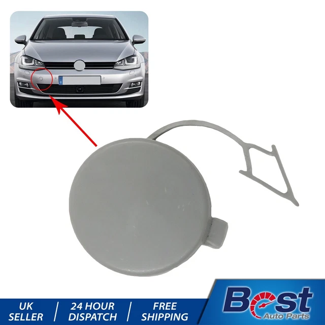 FRONT BUMPER TOW Hook Cover Cap For Vw Golf Mk7 20132016 5G0807241 £8.