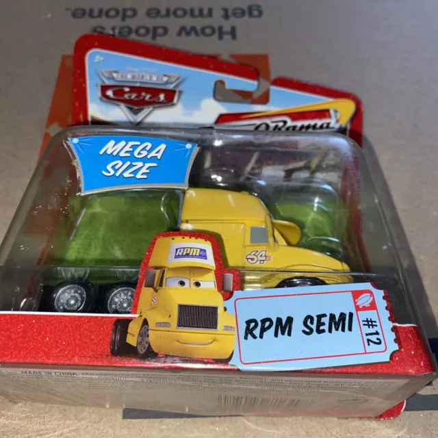 Disney PIXAR World of Cars - Race O Rama Mega Size RMP SEMI