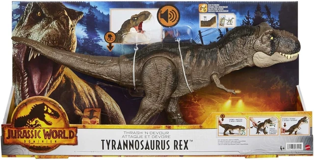 Jurassic World Dominion Thrash 'N Devour Tyrannosaurus Rex Figure
