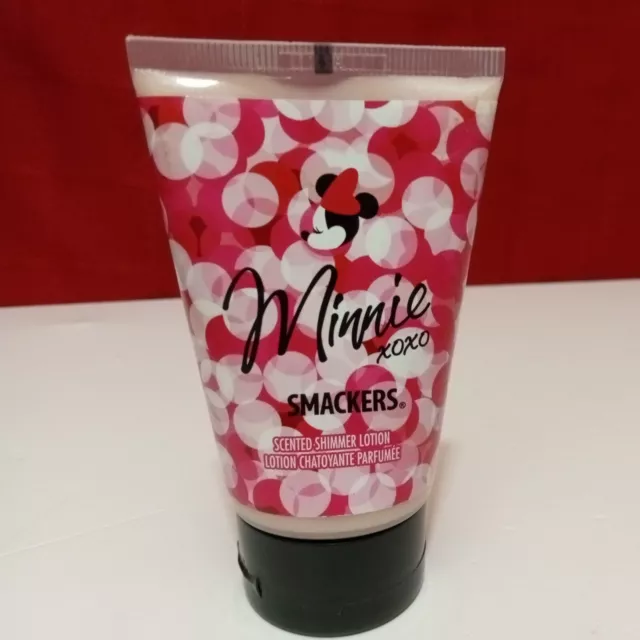 Bonne Bell Lip Smackers Shimmer Lotion Disney Minnie Mouse French Vanilla 2 oz