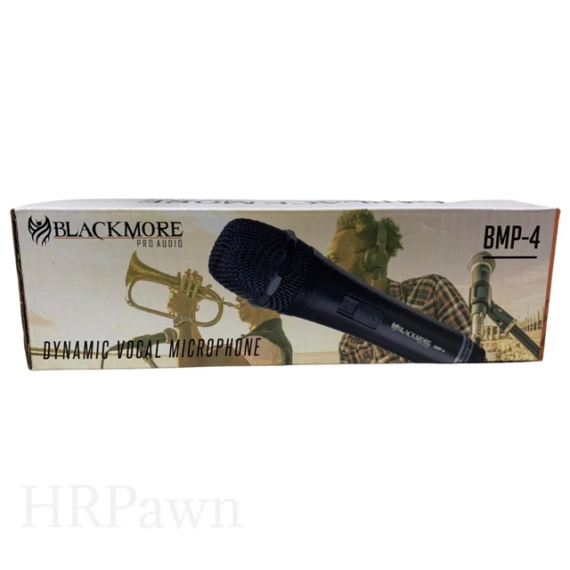 BLACKMORE PRO AUDIO BMP4 Dynamic Unidirectional Vocal Microphone with