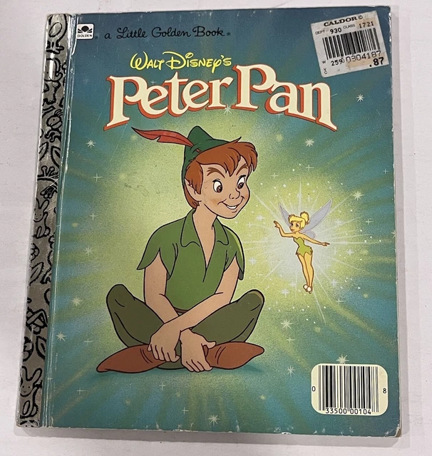 A LITTLE GOLDEN Book Walt Disney's Peter Pan 1989 £7.55 - PicClick UK
