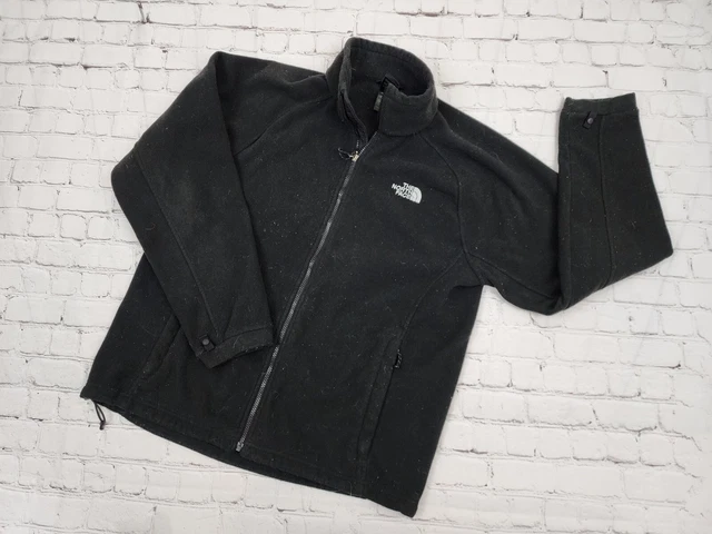 THE NORTH FACE Fleece Jacket Mens Size L Large Black
