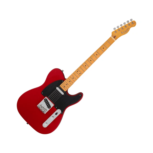 Squier 40th Anniversary Telecaster Electric Guitar, Satin Dakota Red