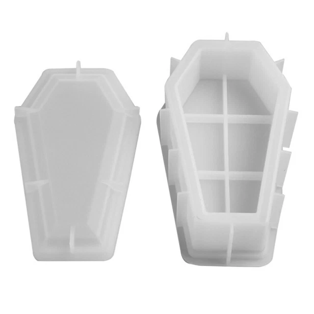 1 Set Formen für Schmuckhalter Sarg Box Form Silikonform DIY