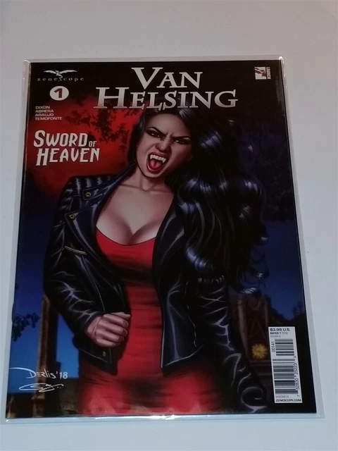 Van Helsing Sword Of Heaven #1 Variant D Vf (8.0) Zenescope November 2018