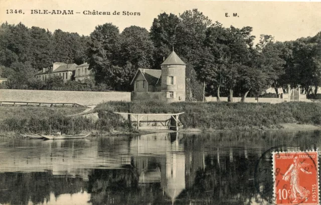 *24216 cpa Isle Adam - Château de Stors