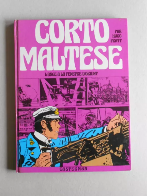 RARE EO  CORTO MALTESE t5 L'ange à la fenêtre d'ORIENT ( PRATT ) 1ère série